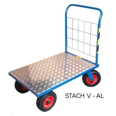 Wózek platformowy STACH V - AL udźwig 400 kg